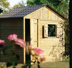 abri de jardin bois - terrasse bois